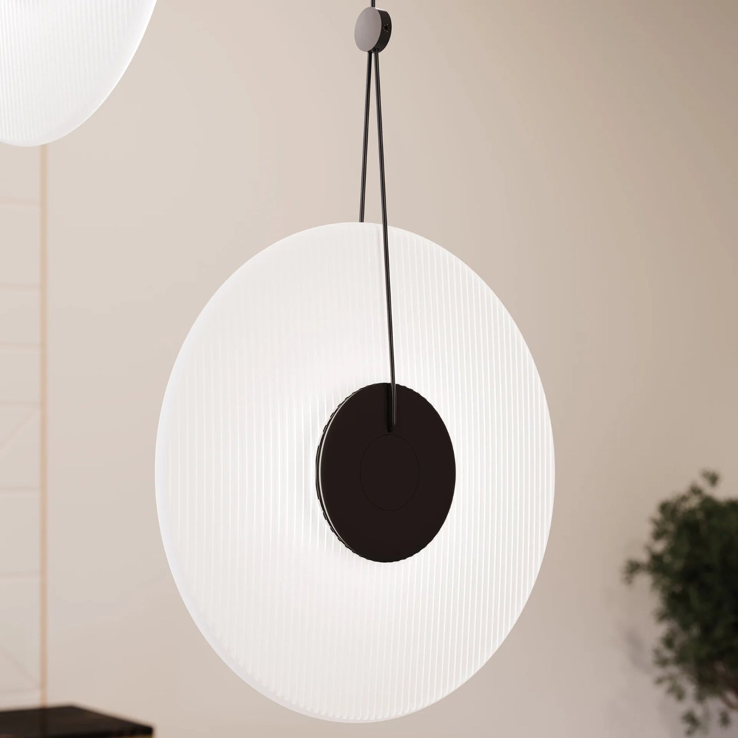 Sonneman Meclisse Satin Black 3115.25E Pendant