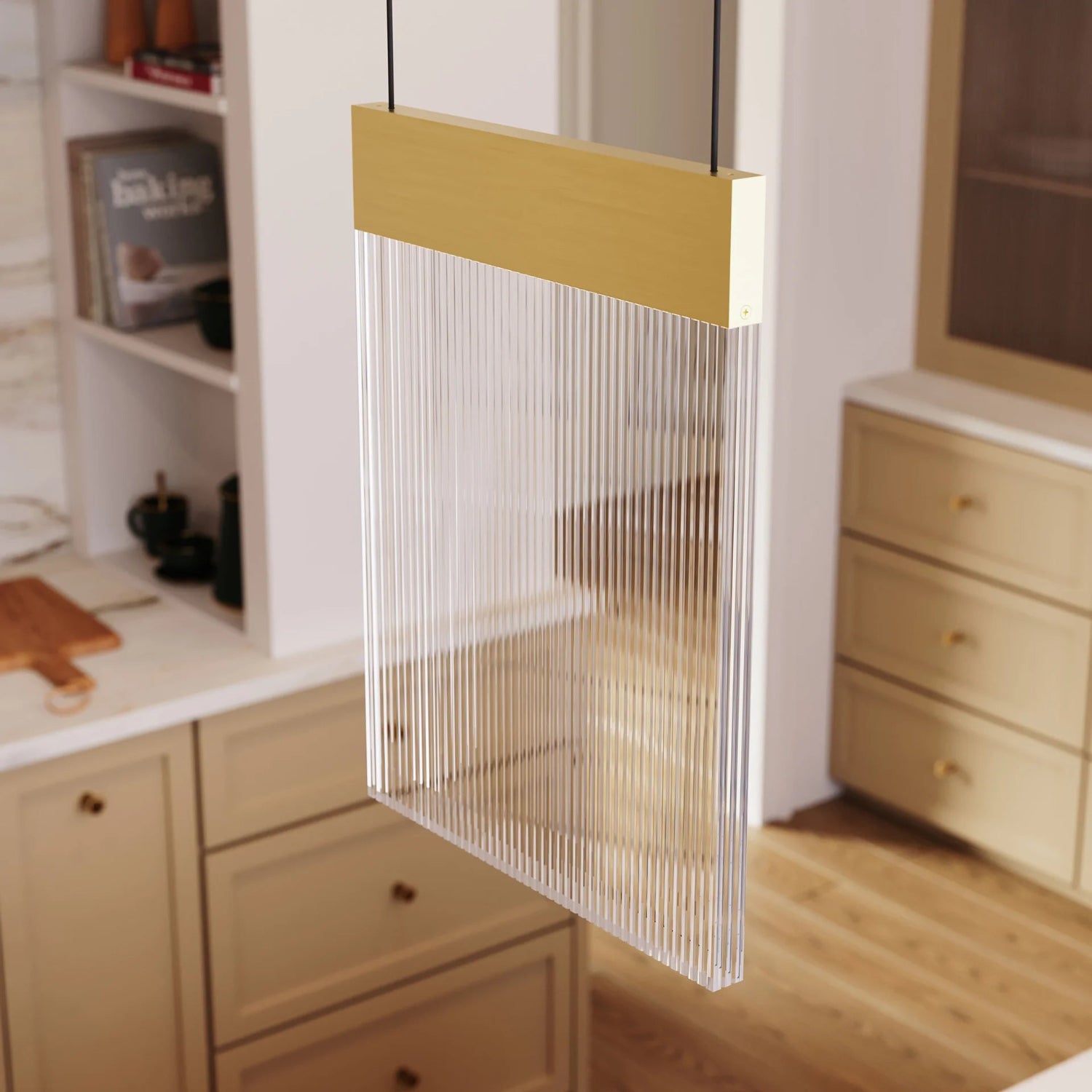 Sonneman V Panels Brass 3090.14 Pendant