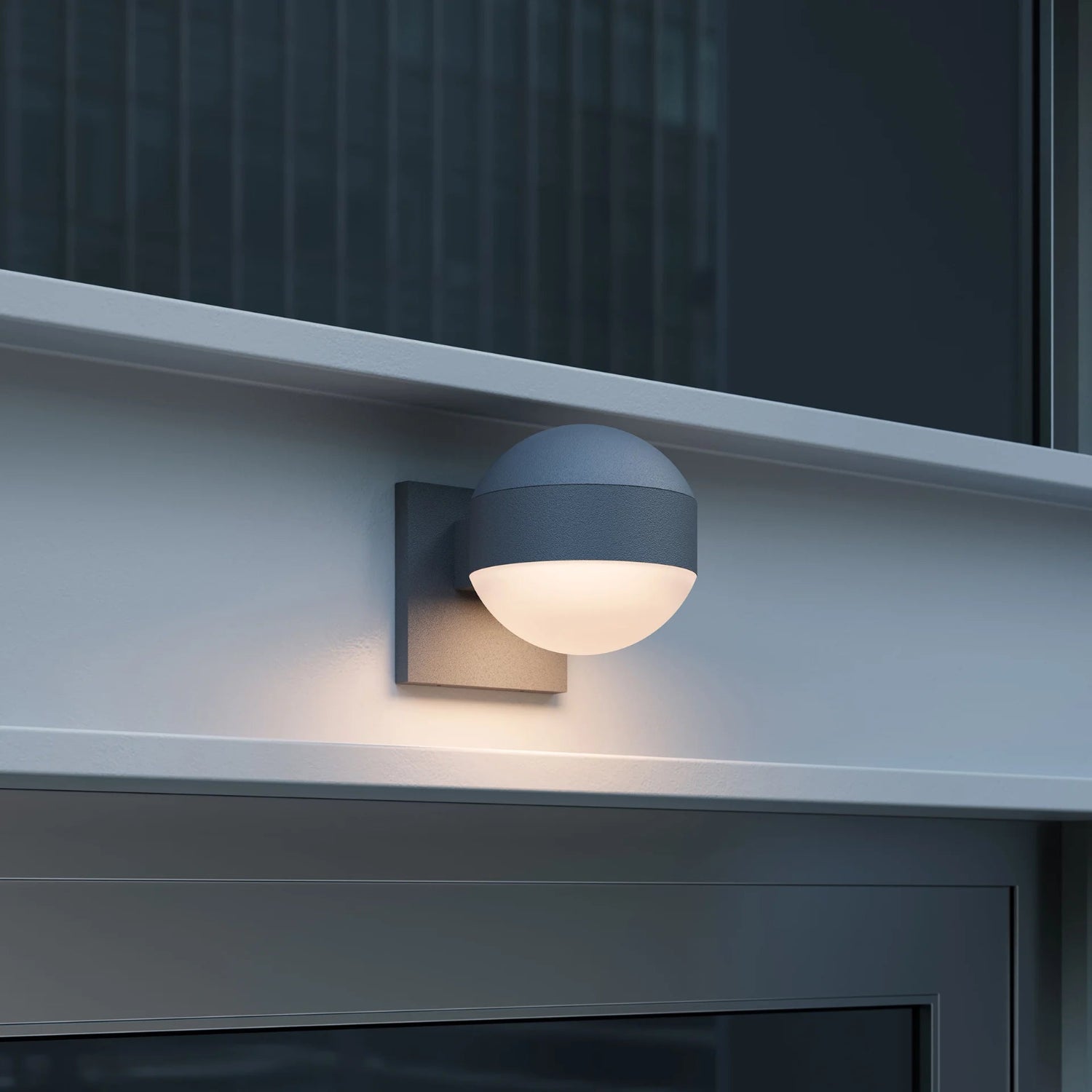 Sonneman Reals Textured Gray 7300.DC.DL.74-WL Wall Sconce