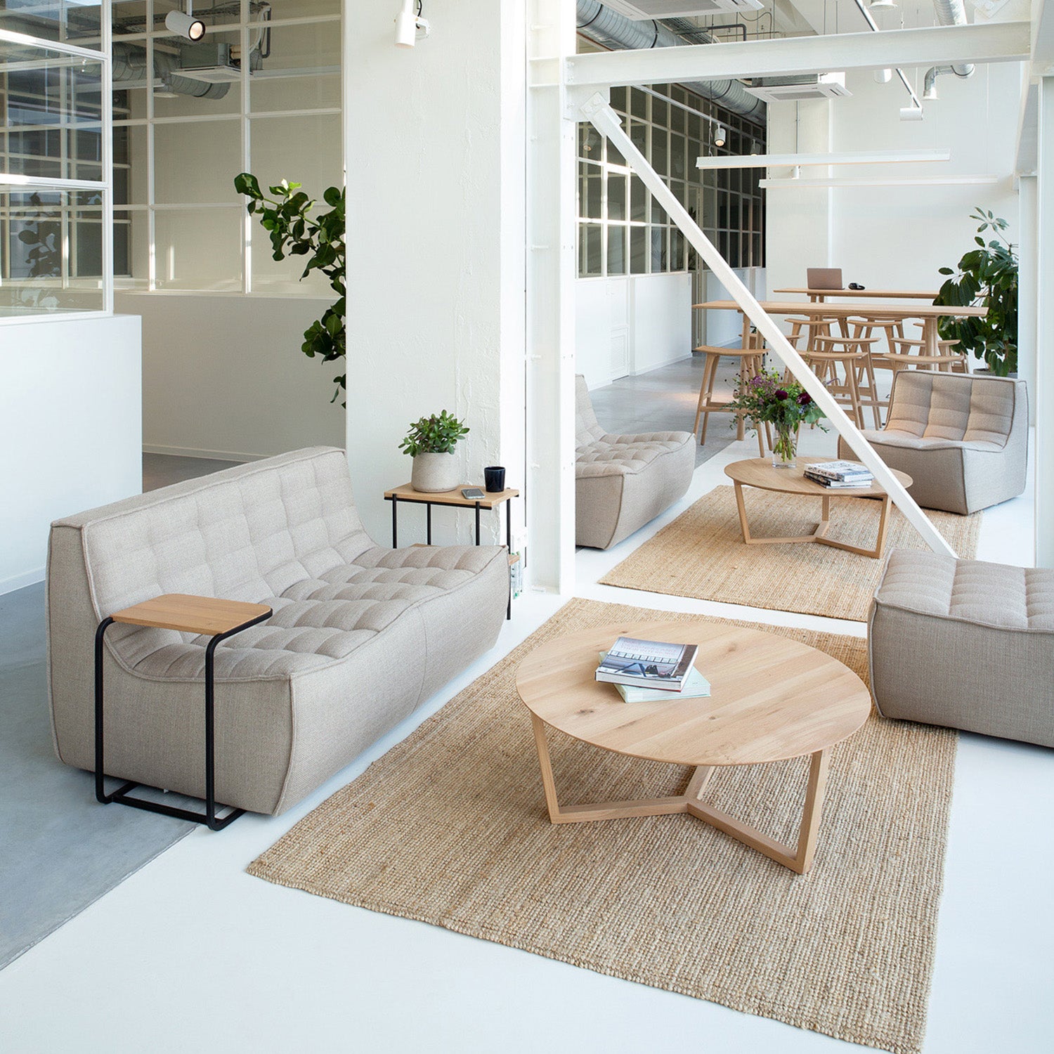 Ethnicraft N701 Footstool