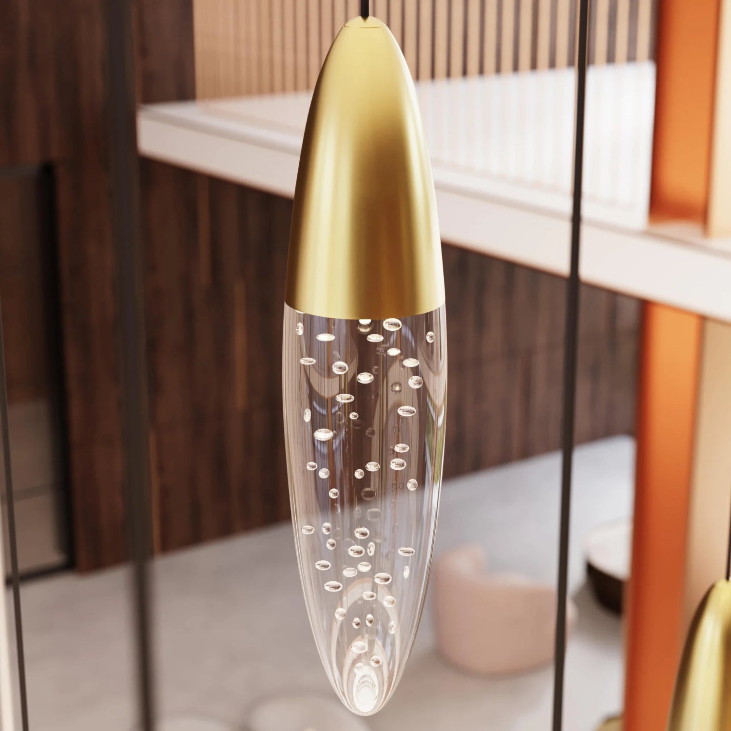 Sonneman Sultana Satin Brass 4164.38 Pendant