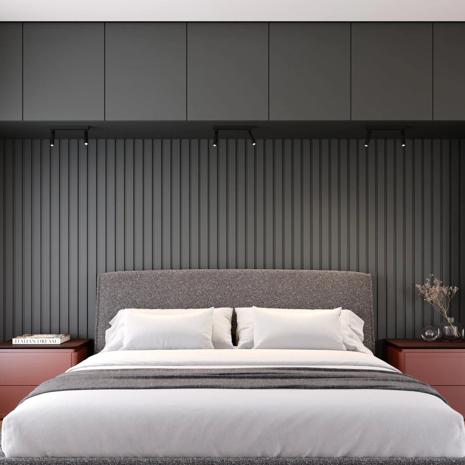 Sonneman Haim Texture Black 3367.97 Surface Mount