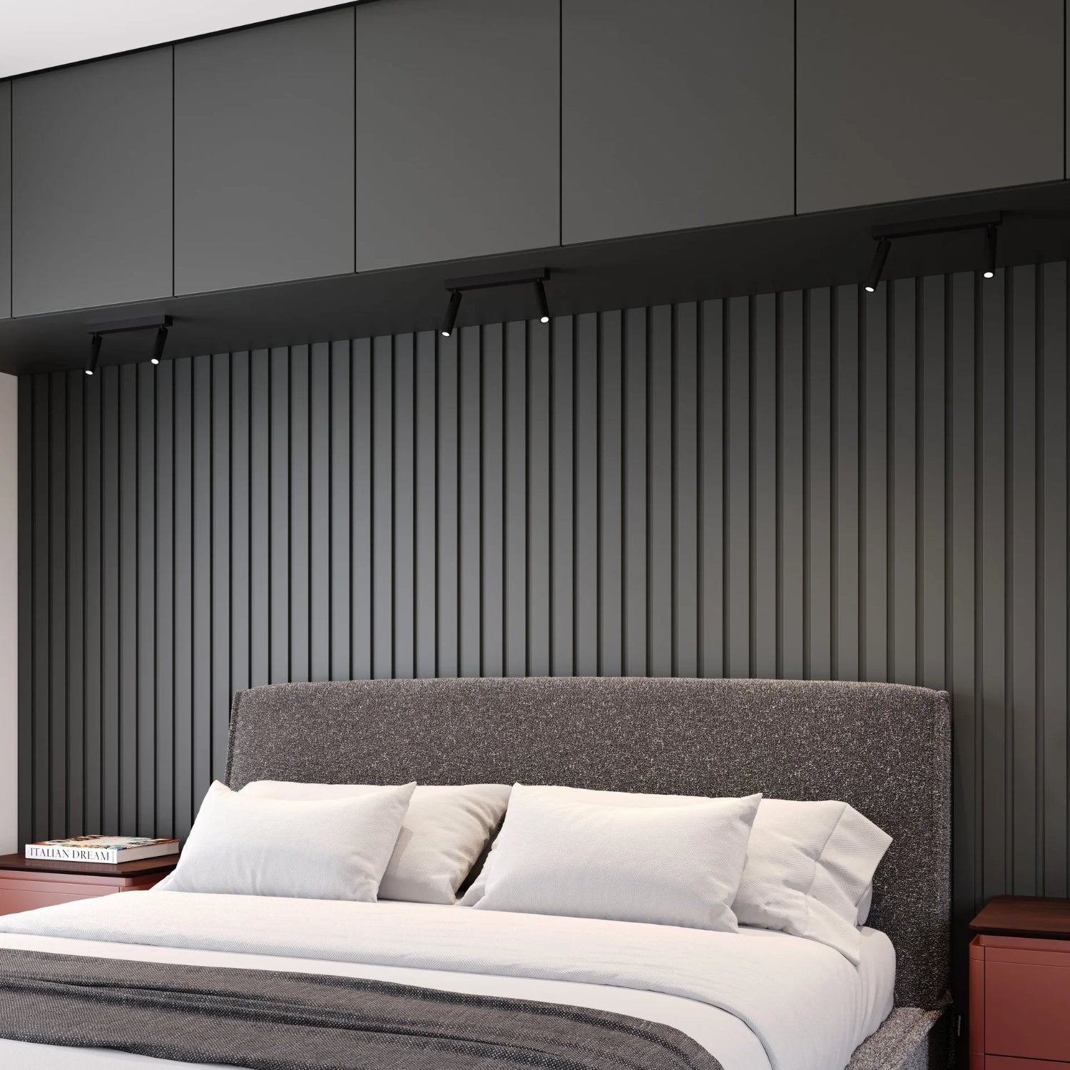 Sonneman Haim Texture Black 3367.97 Surface Mount