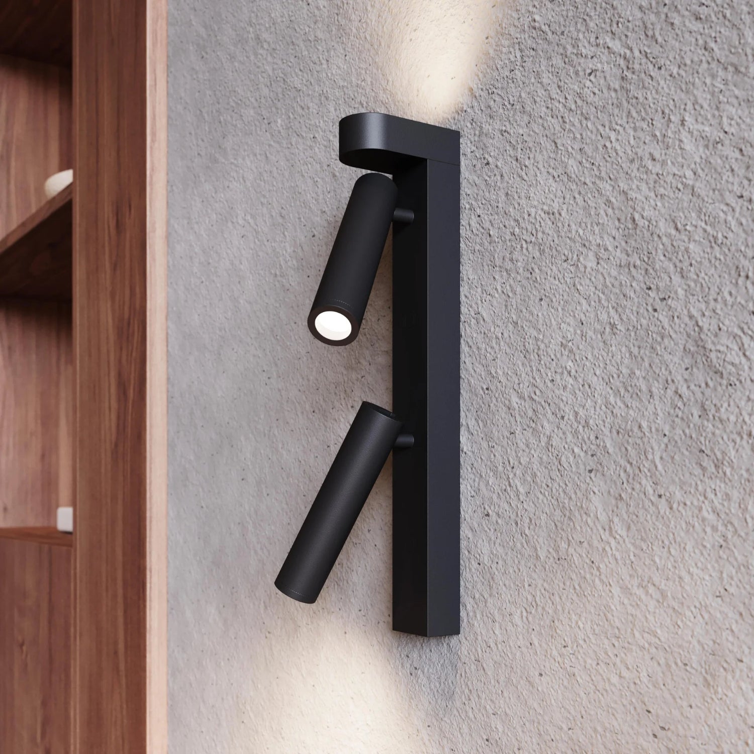 Sonneman Haim Texture Black 3364.97 Wall Sconce