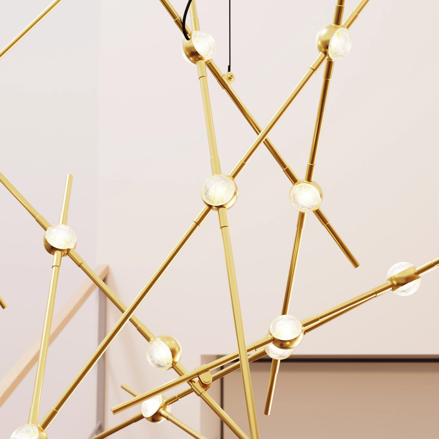 Sonneman Constellation Satin Brass 2151.38C Pendant