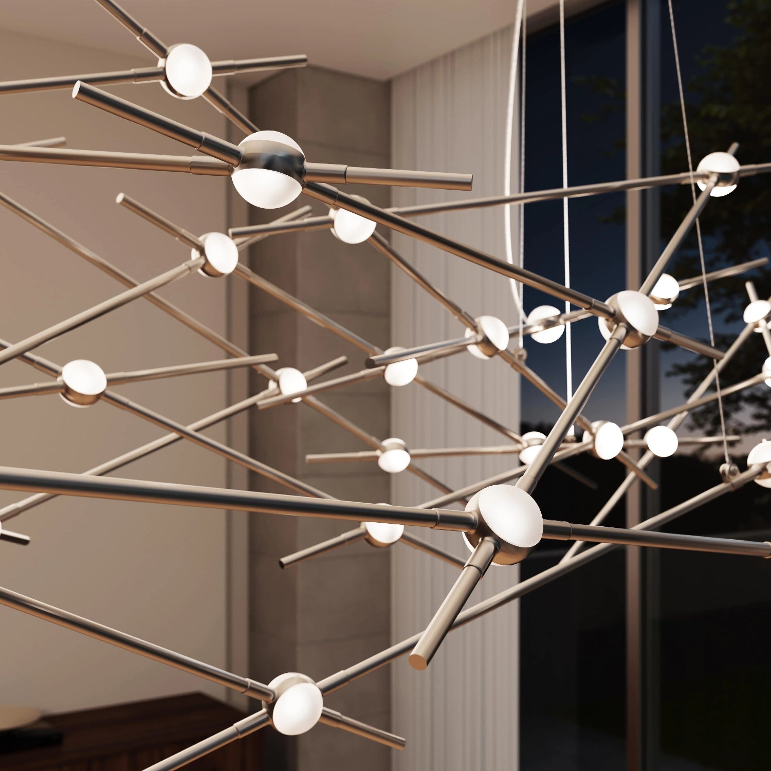 Sonneman Constellation Satin Nickel 2158.13C Pendant
