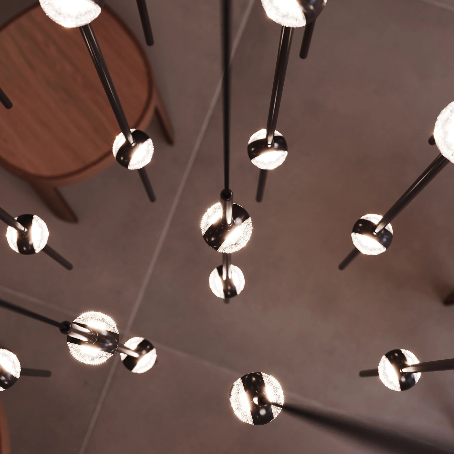 Sonneman Constellation Espresso Black 2014.33W Pendant