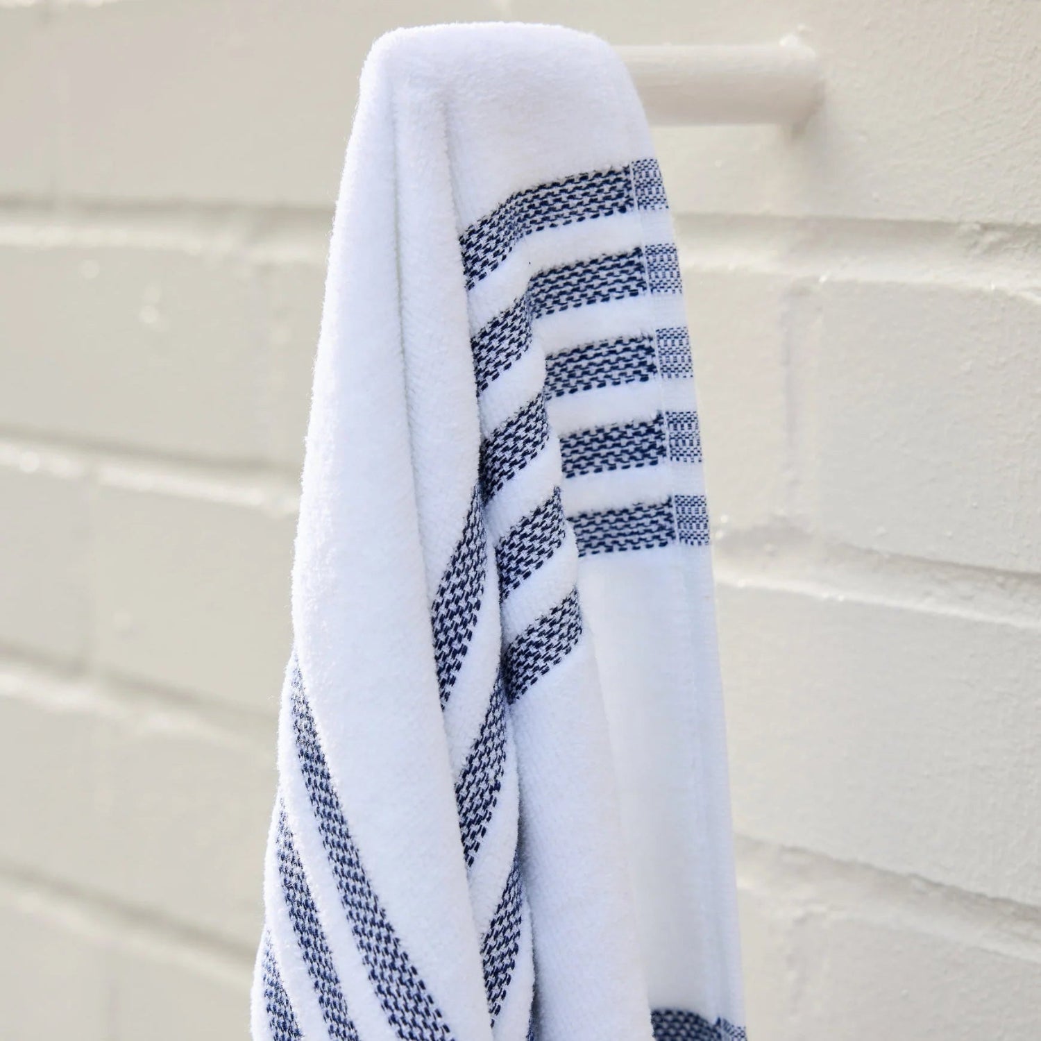 Peacock Alley Aegean Stripe Beach Towel