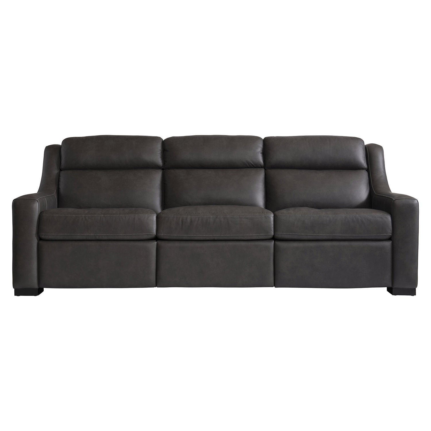 Bernhardt Living Germain Leather Power Motion Sofa