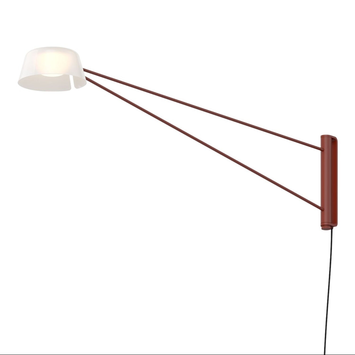 Sonneman Ray Satin Black 2031.25K Wall Sconce