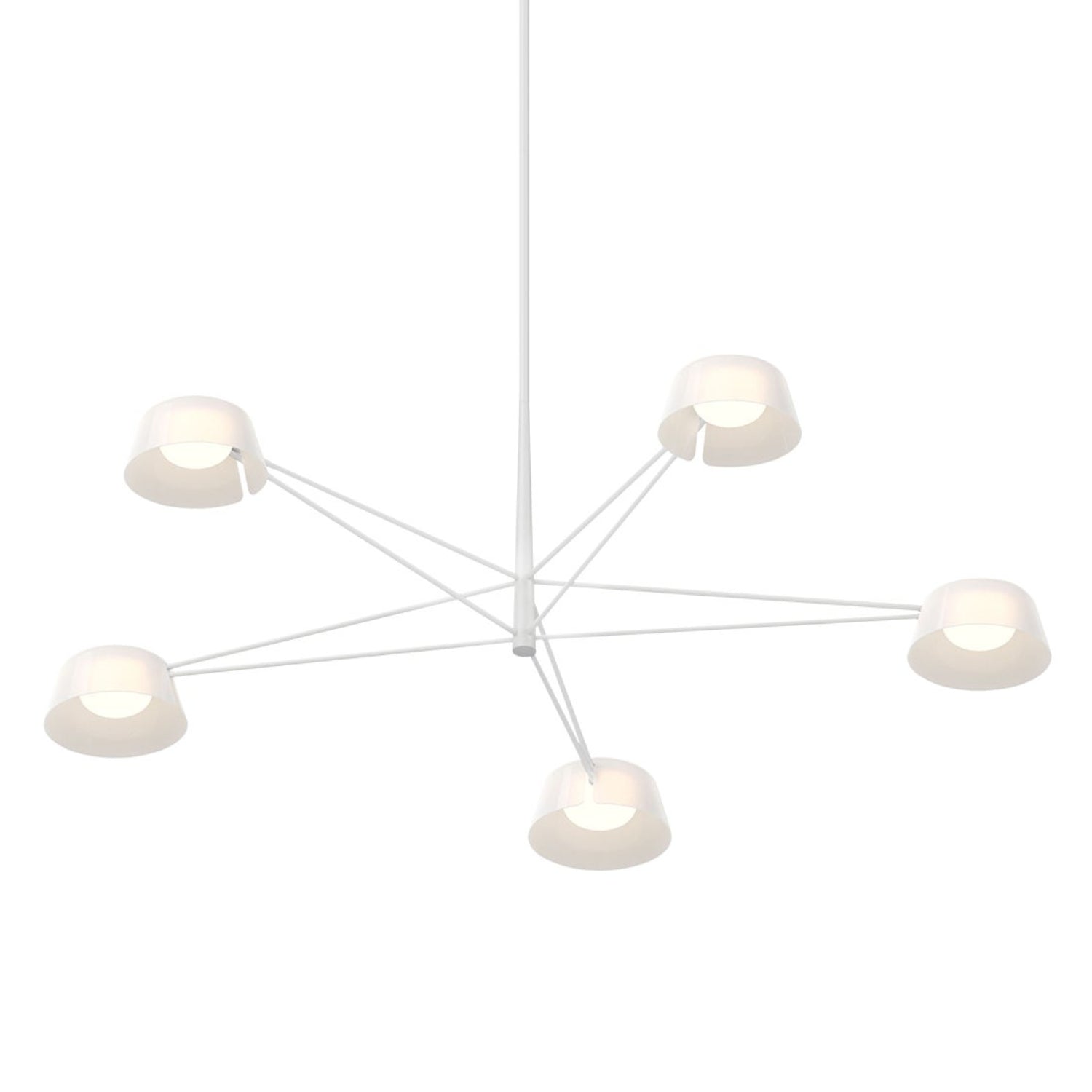 Sonneman Ray Warm Gray 2035.17W Chandelier