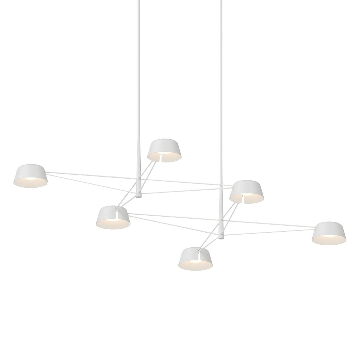 Sonneman Ray Warm Gray 2036.17 Chandelier
