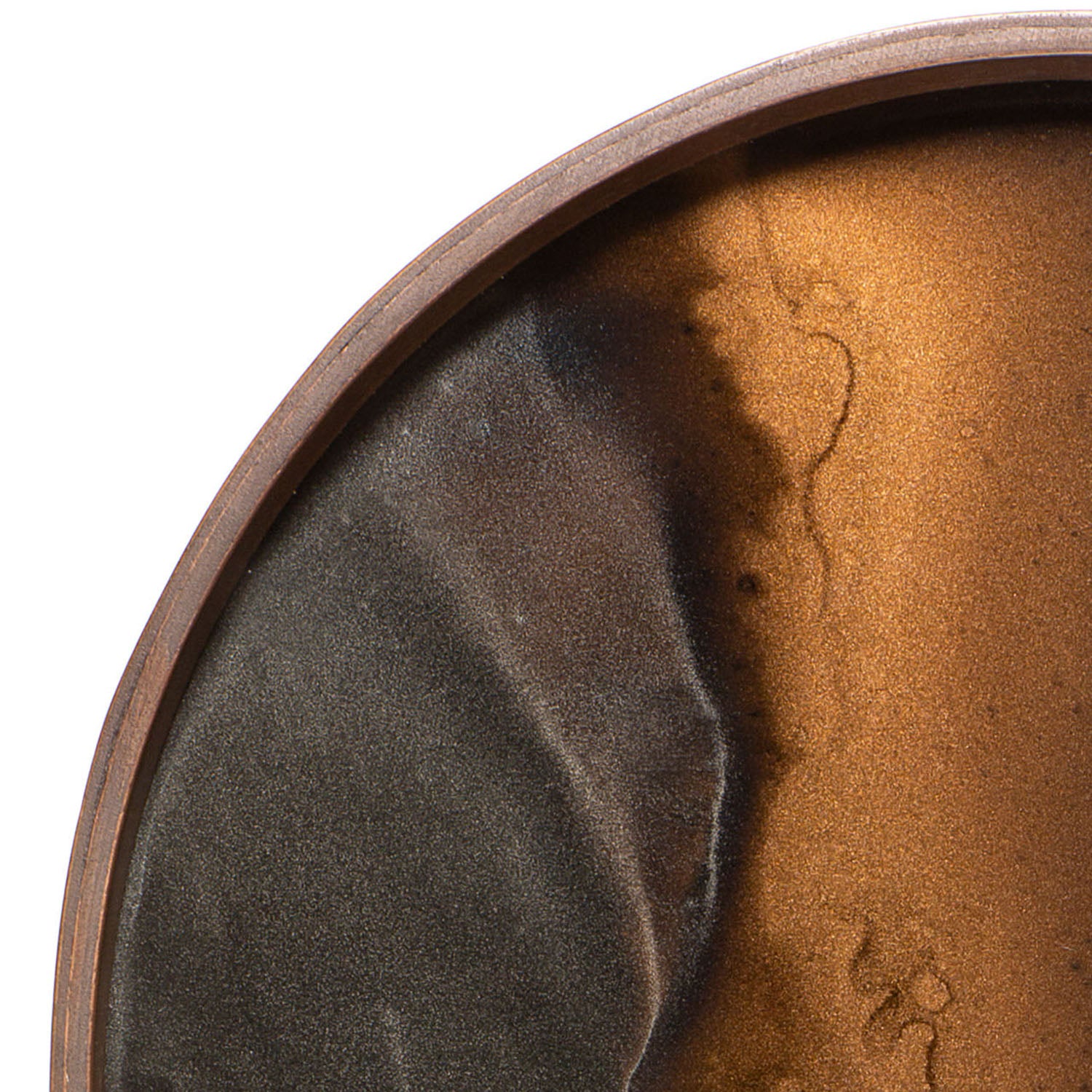 Ethnicraft Organic Oval Glass Tray