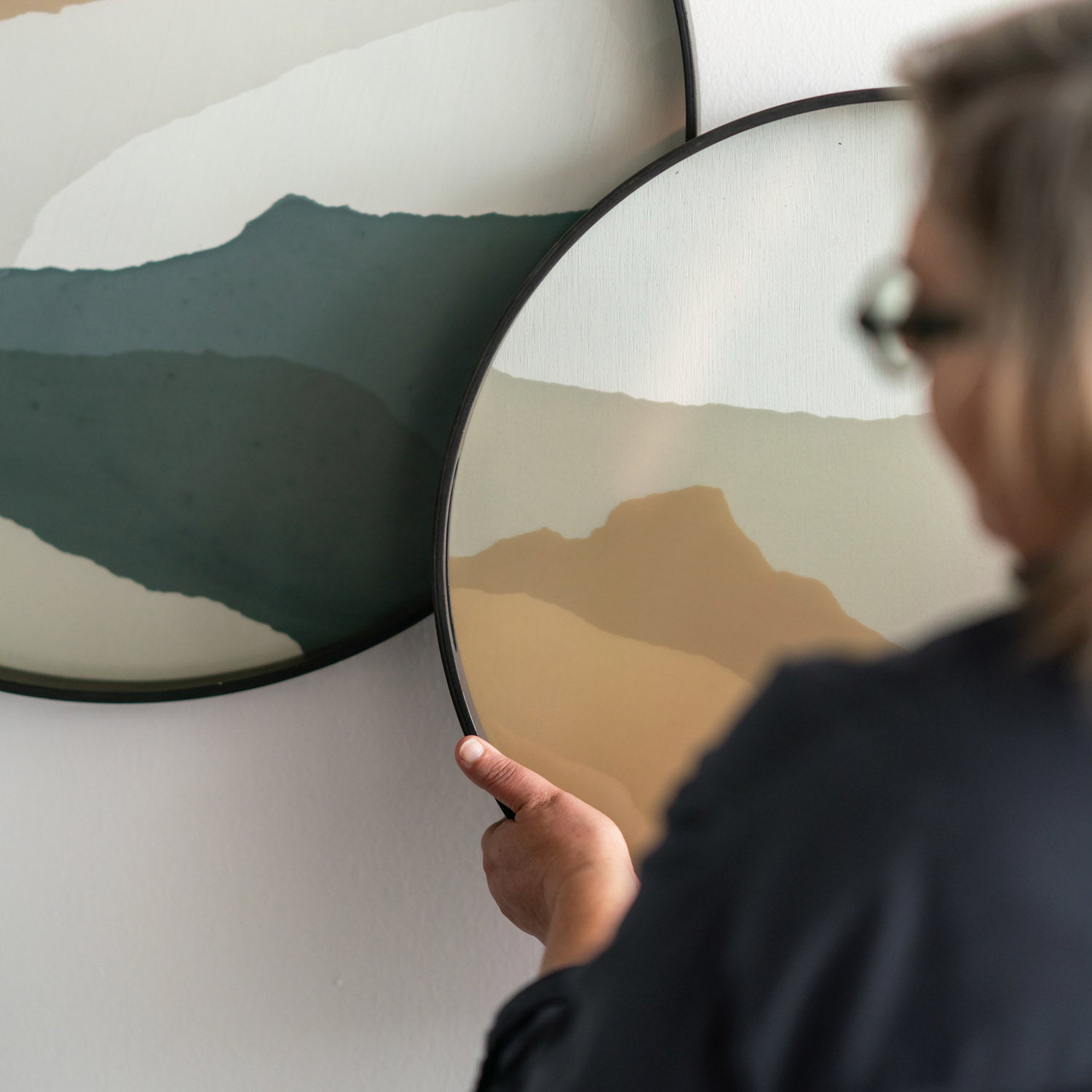 Ethnicraft Wabi Sabi Glass Tray