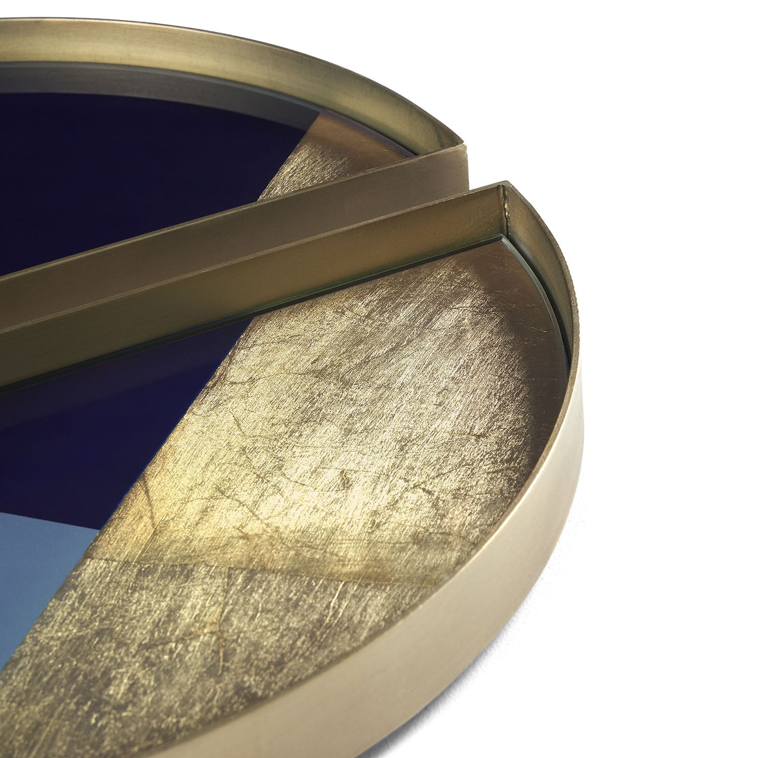 Ethnicraft Geometric Valet Tray Set of 2