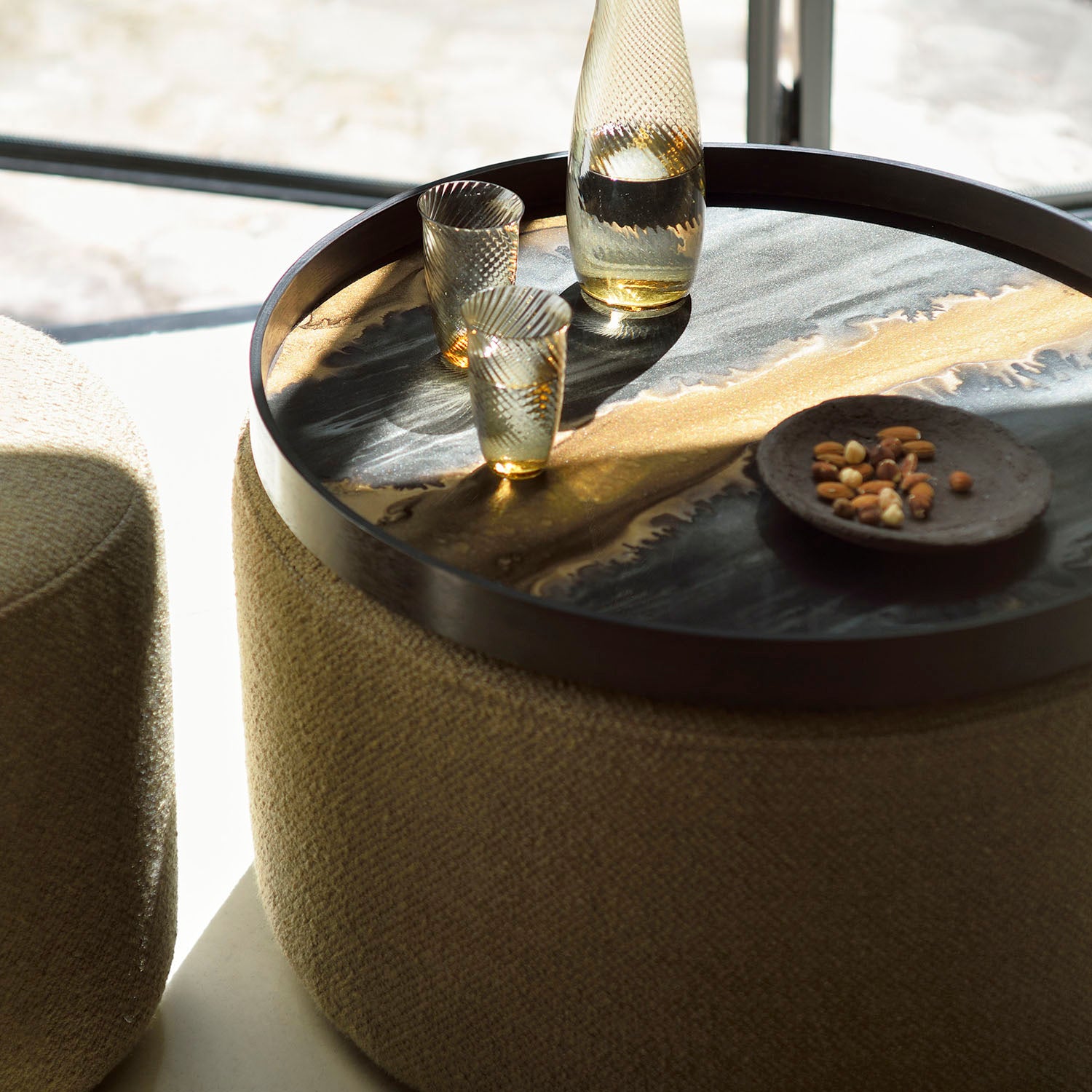 Ethnicraft Organic Large Glass Tray