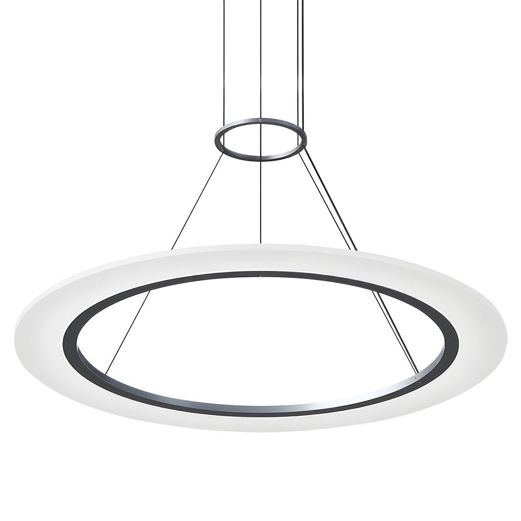 Sonneman Arctic Rings Bright Satin Aluminum 2072.16 Pendant