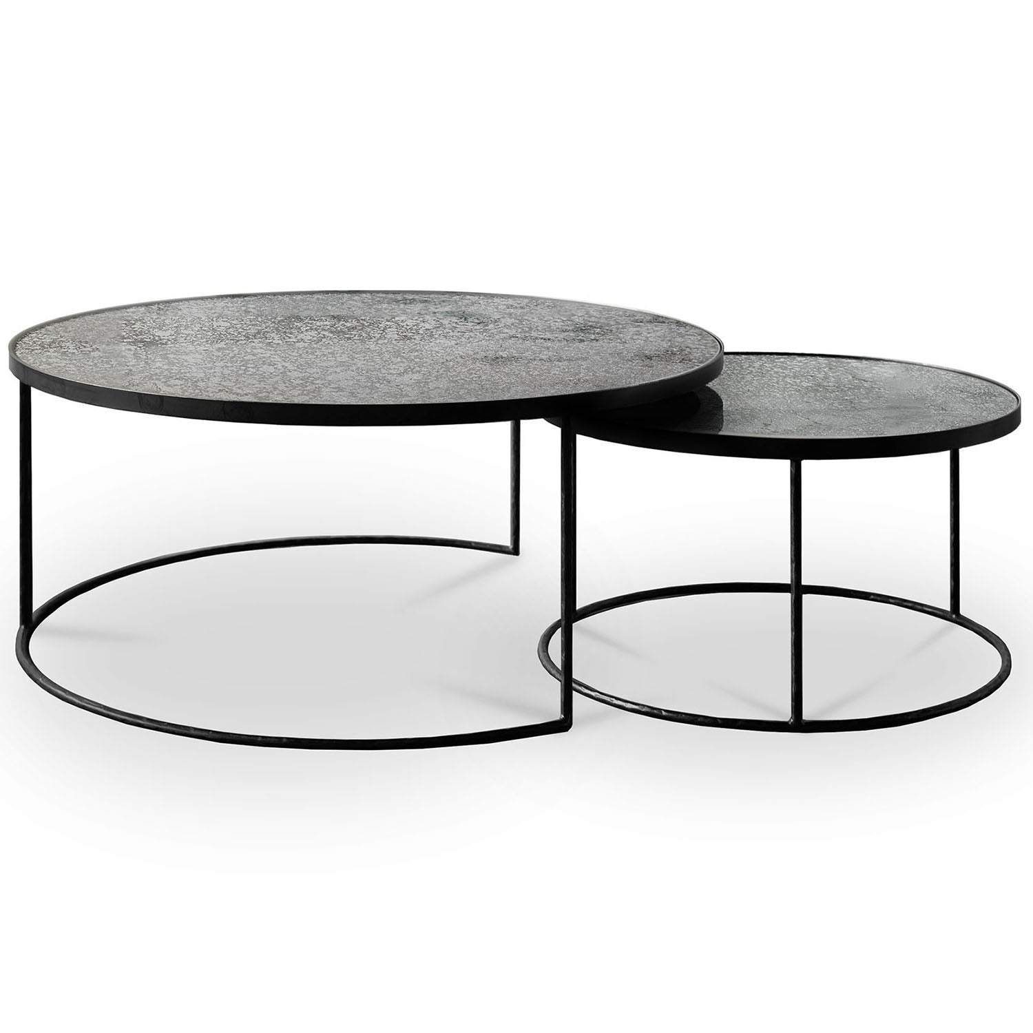 Ethnicraft Nesting Coffee Table Set of 2