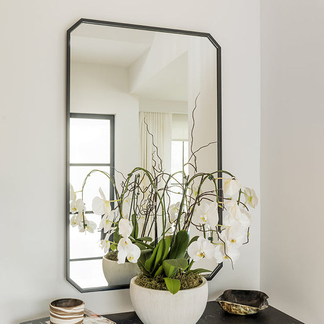 Mirror Home Notched Wall Mirror