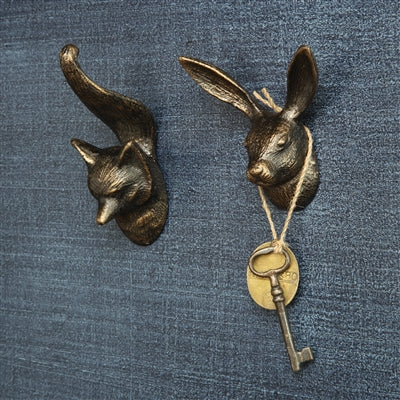 Fox Wall Hook Set of 2