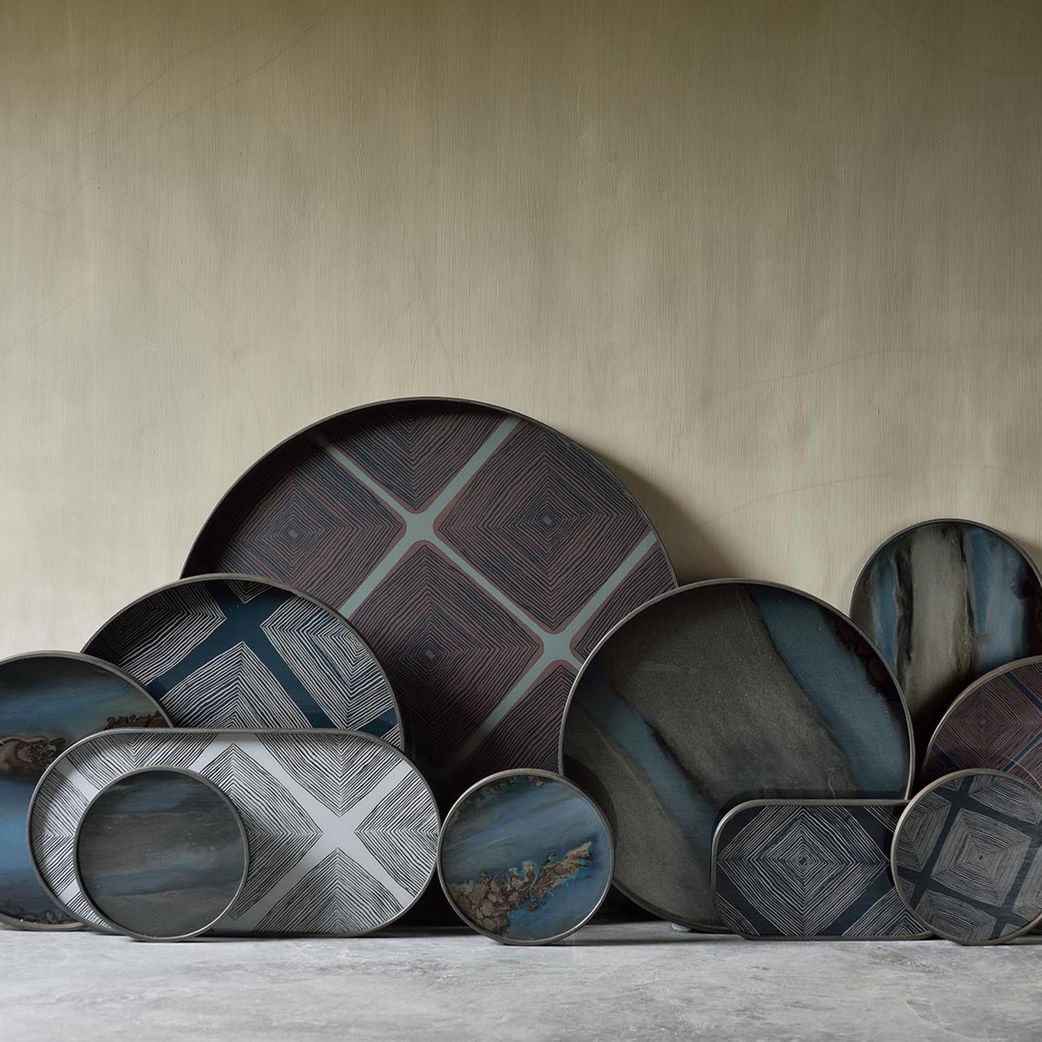 Ethnicraft Organic Large Glass Tray