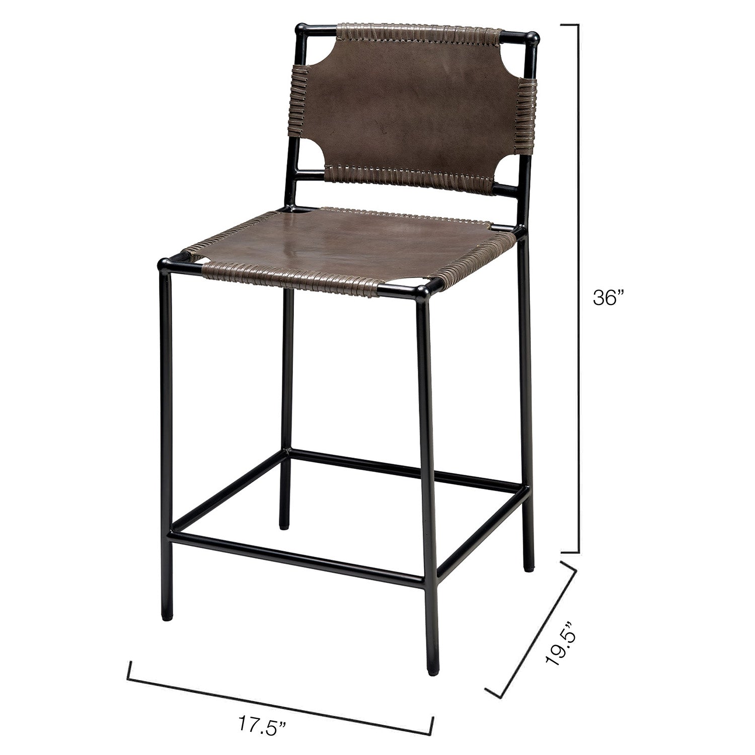 Jamie Young Asher Counter Stool Set of 2