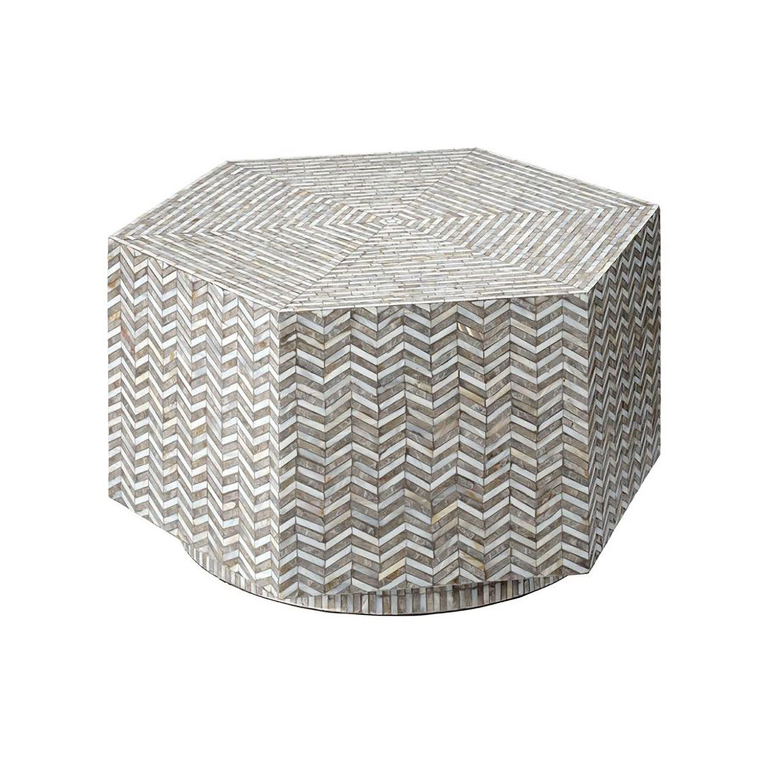Jamie Young Brando Hexagon Coffee Table