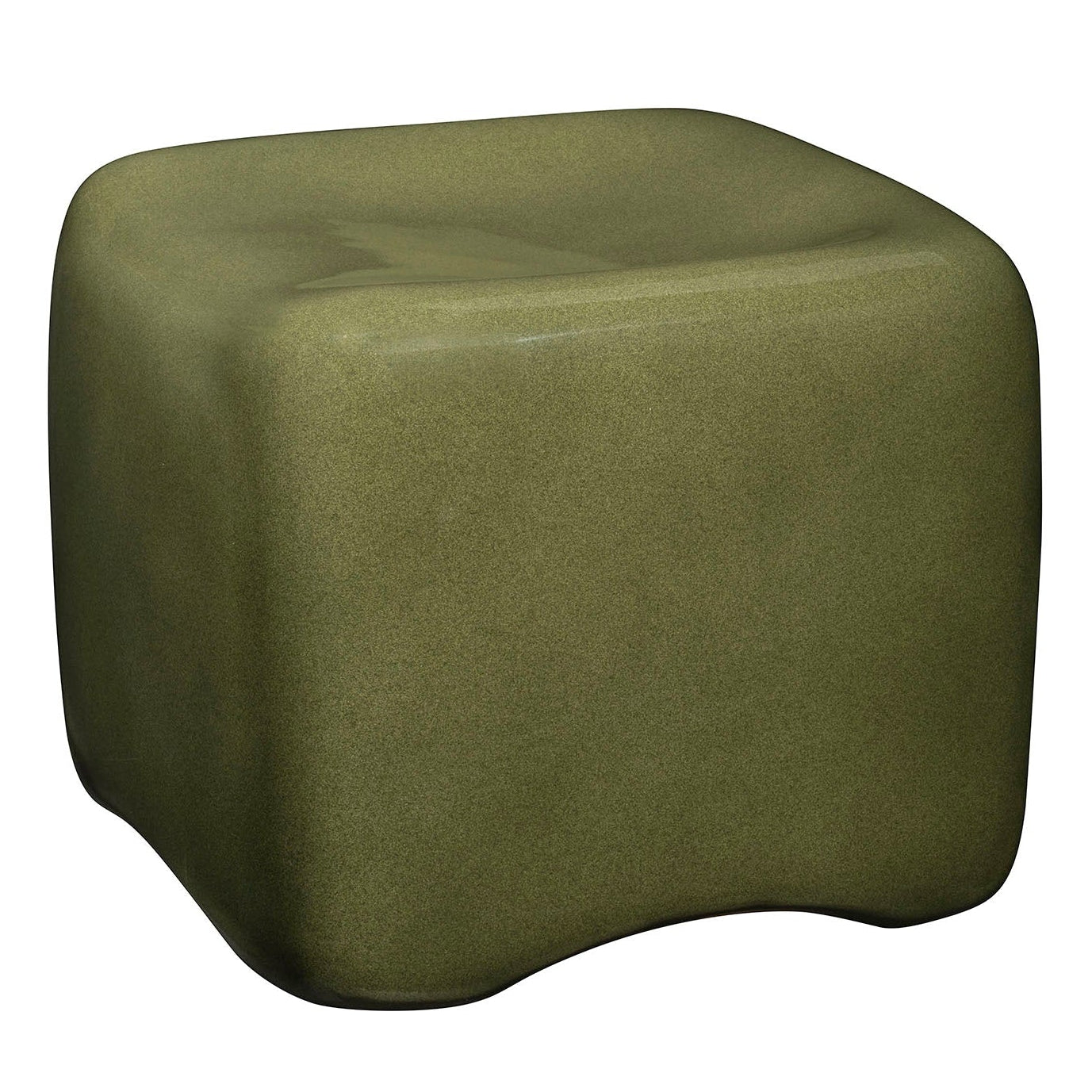 Jamie Young Cushion Olive Green Concrete Stool