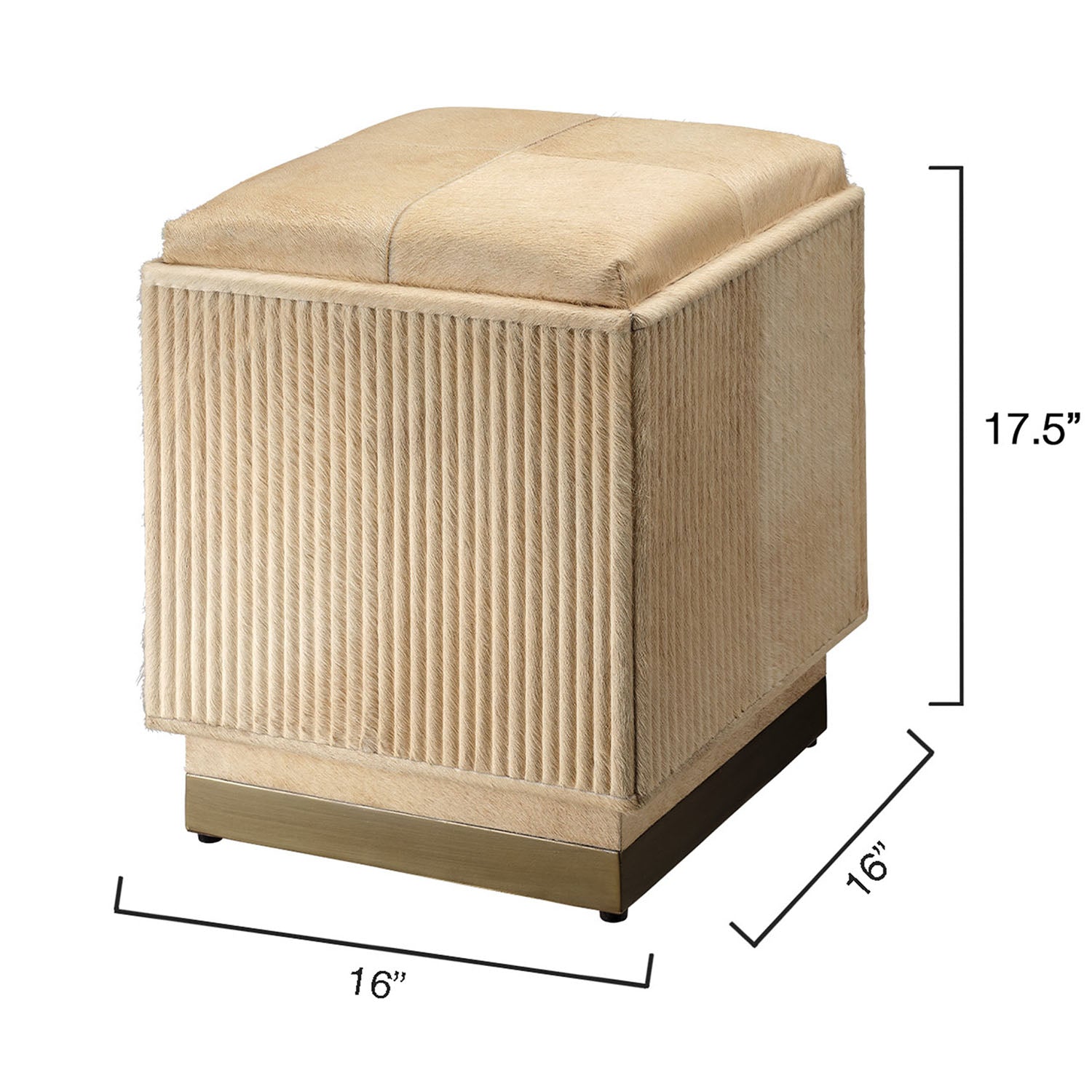 Jamie Young Easton Ottoman