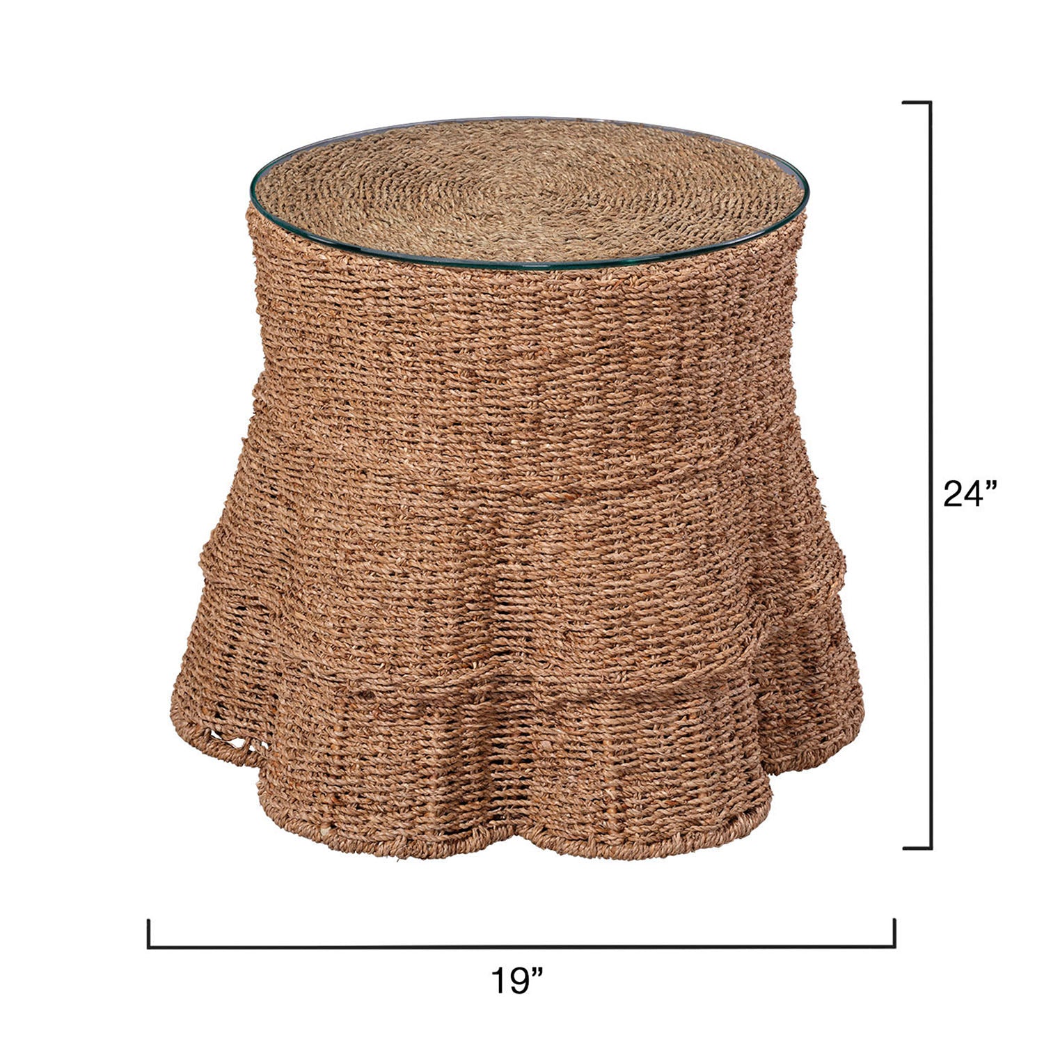 Jamie Young Falda Side Table