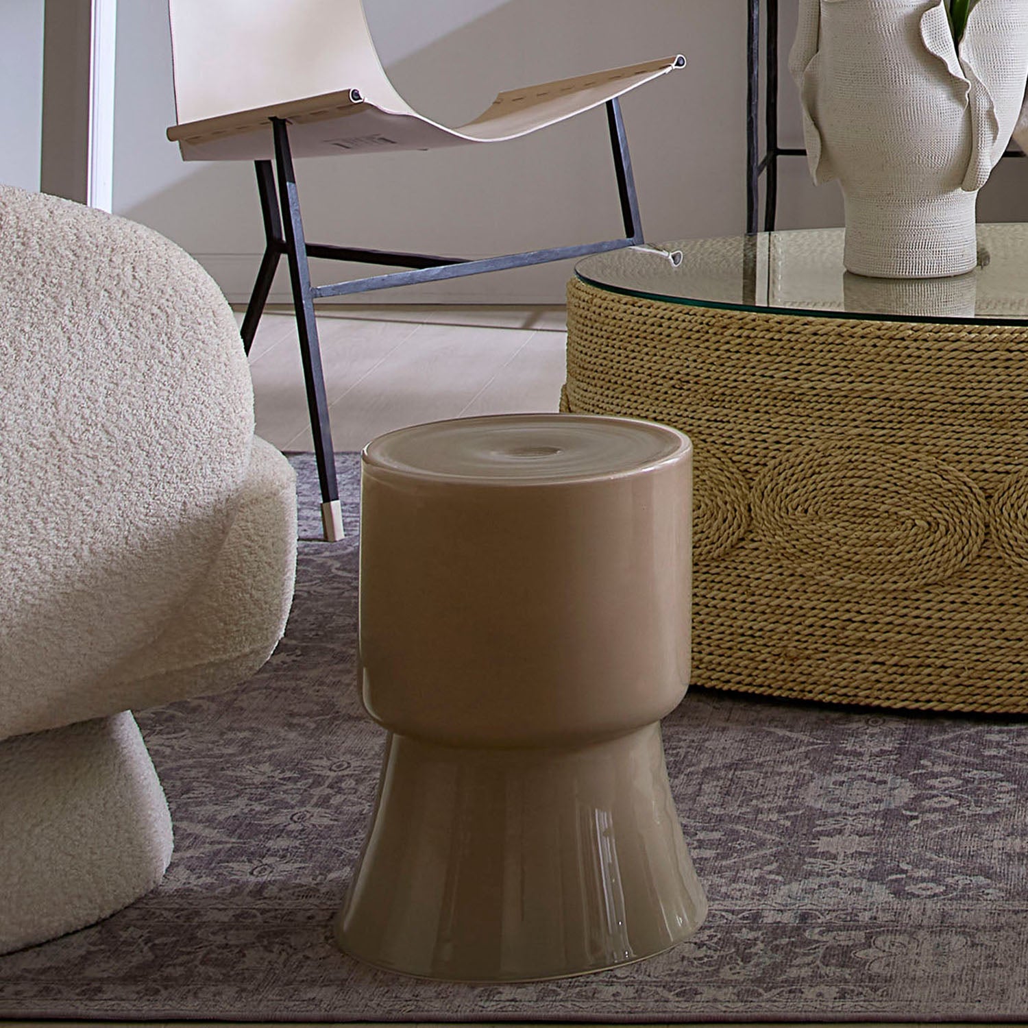 Jamie Young Huntington Garden Stool