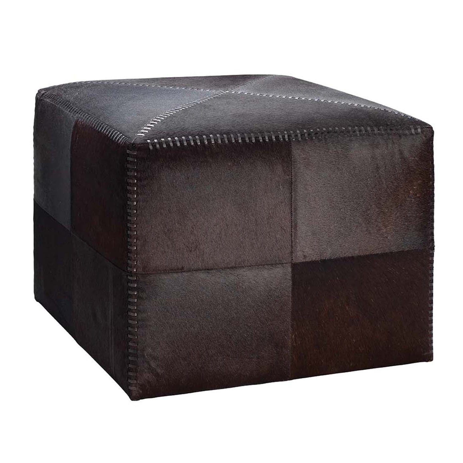 Jamie Young Hide Ottoman