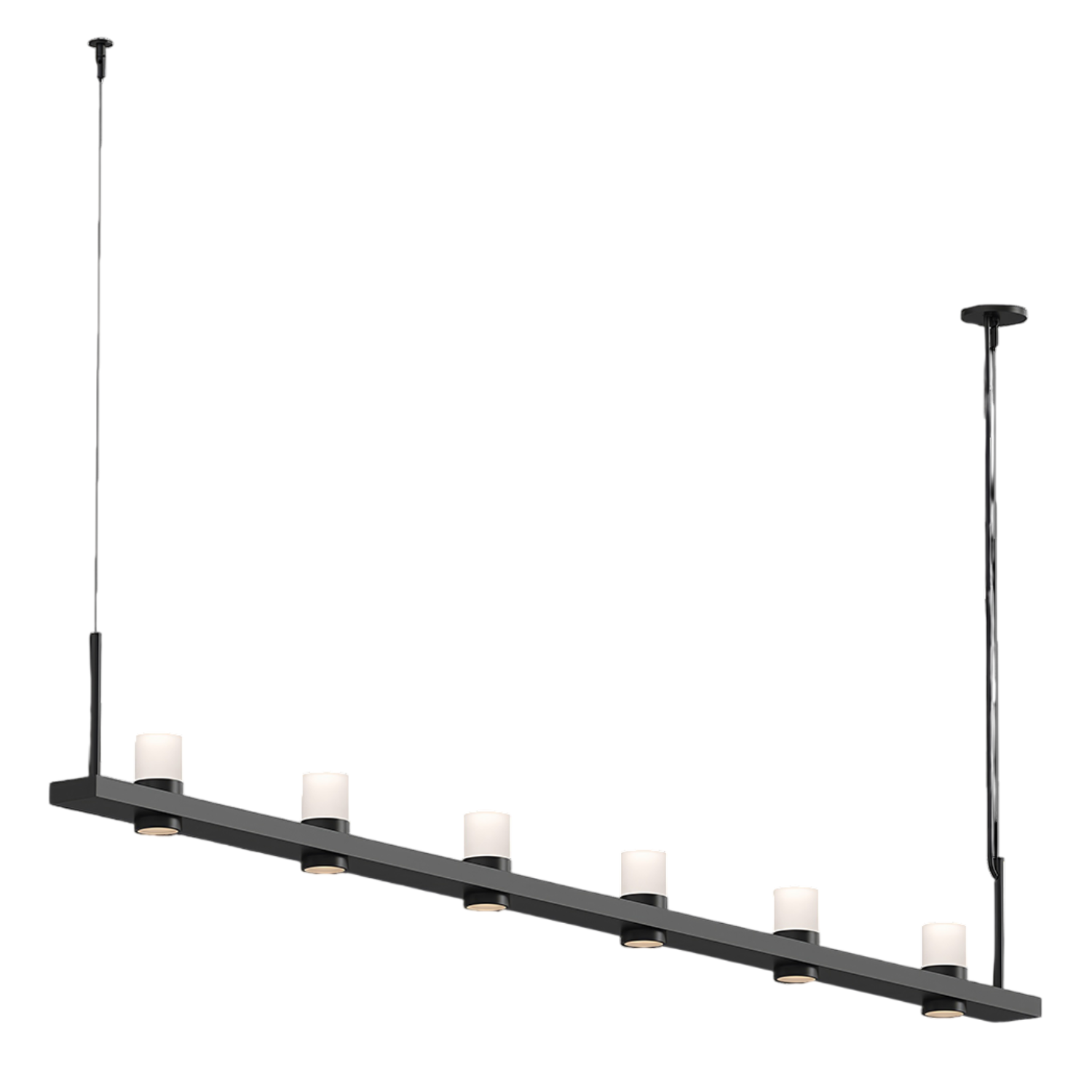Sonneman Intervals Satin Black 20QKL08C Pendant