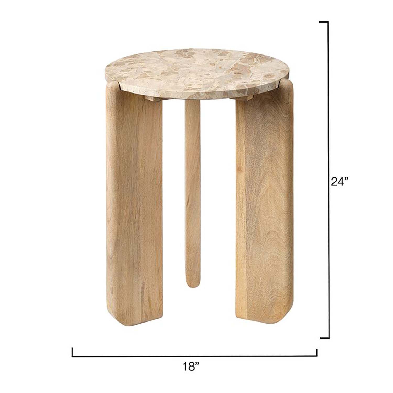 Jamie Young Quarry Side Table