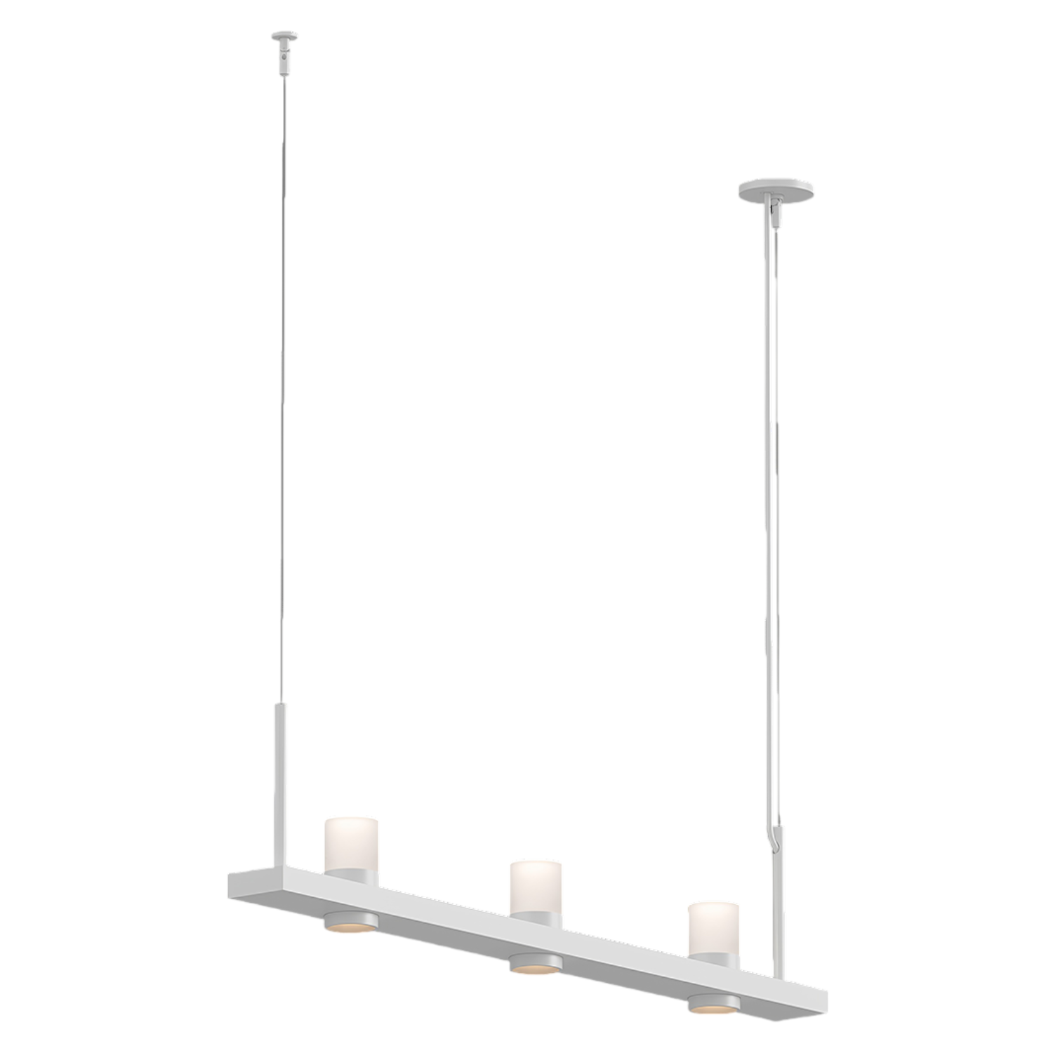 Sonneman Intervals Satin White 20QWL04C Pendant