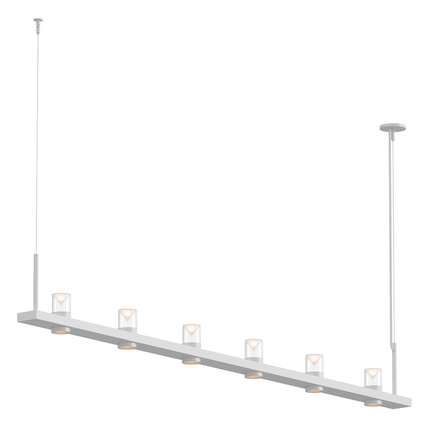 Sonneman Intervals Satin White 20QWL08B Pendant