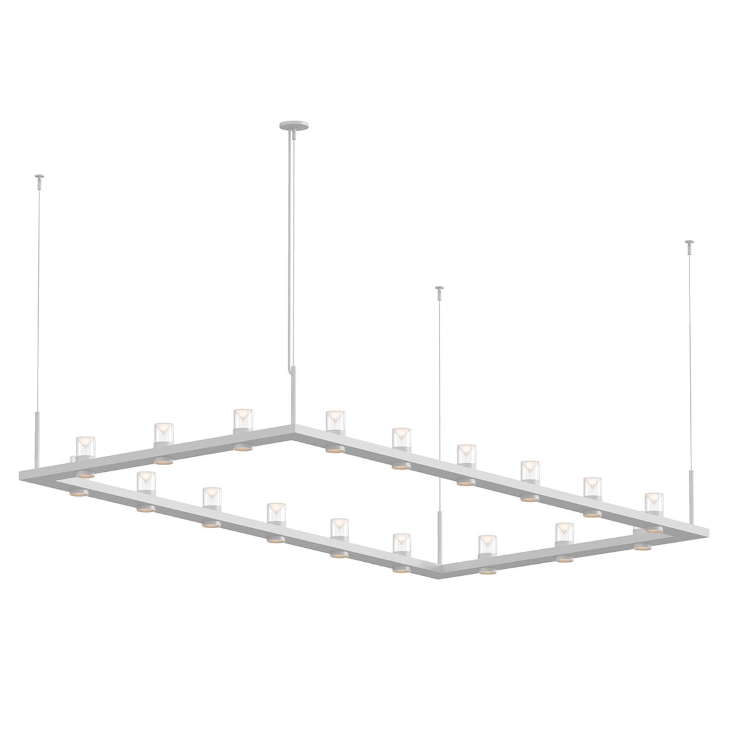 Sonneman Intervals Satin White 20QWR48B Pendant
