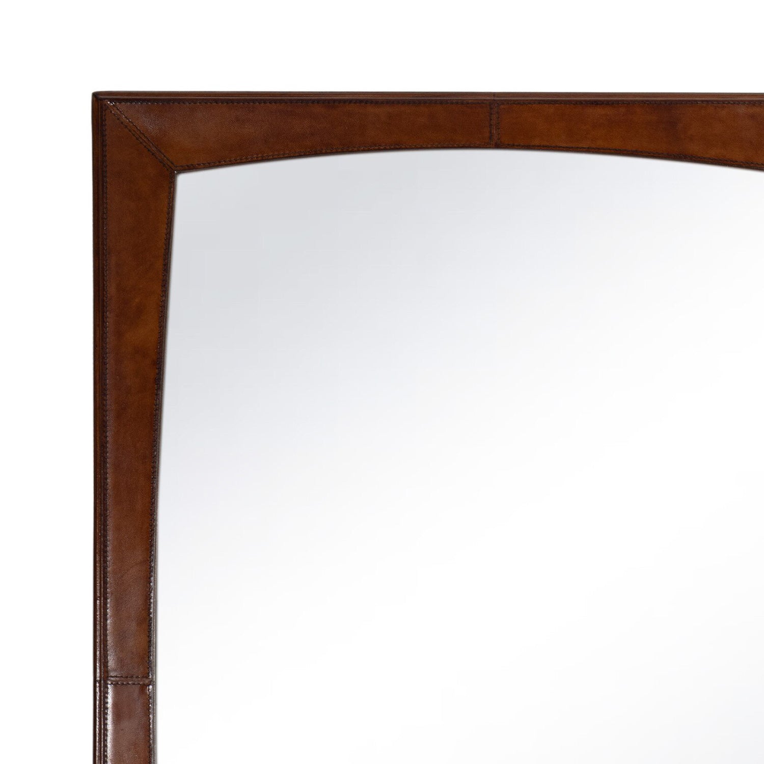 Regina Andrew Estaban Leather Mirror