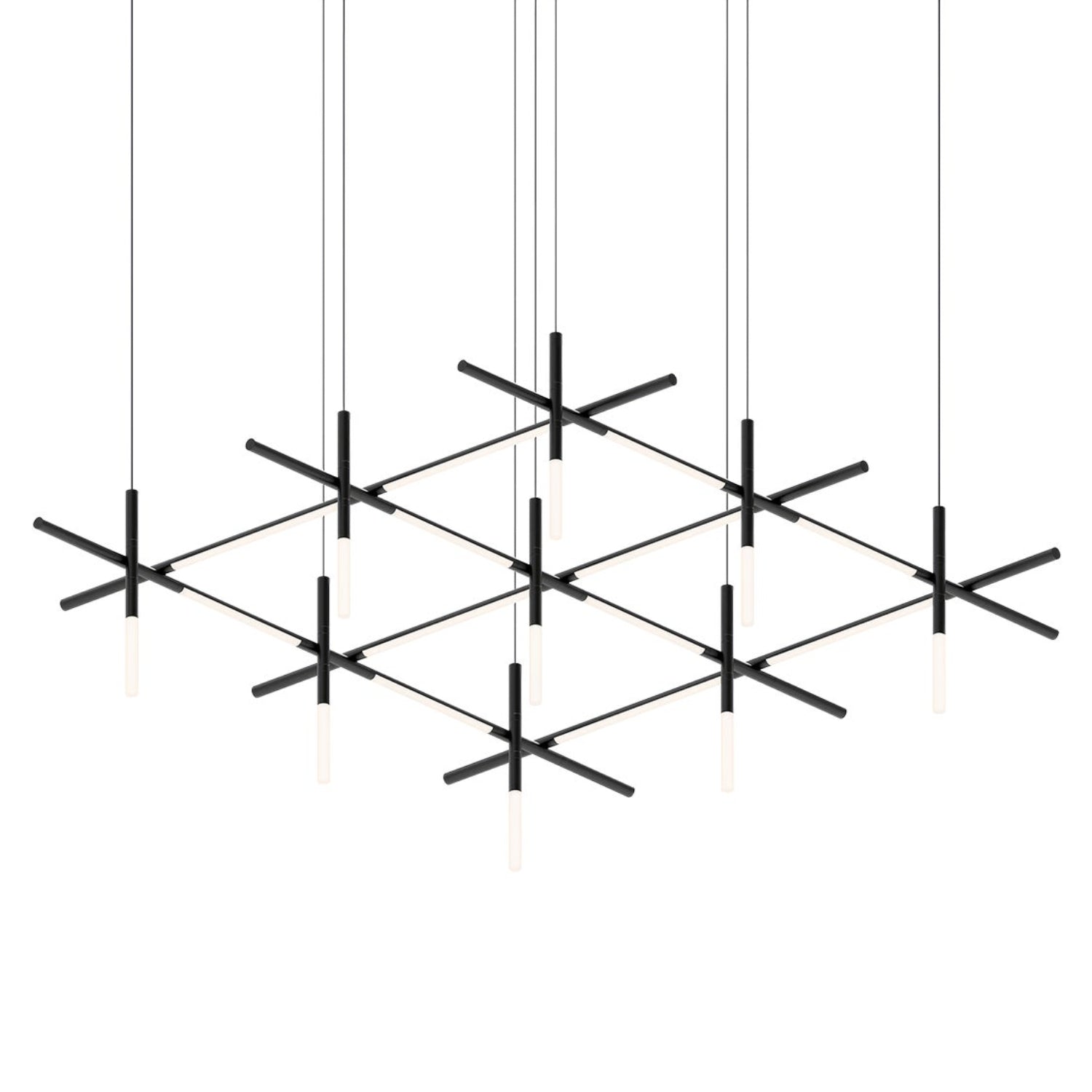 Sonneman Labyrinth Satin Black 2105.25 Pendant