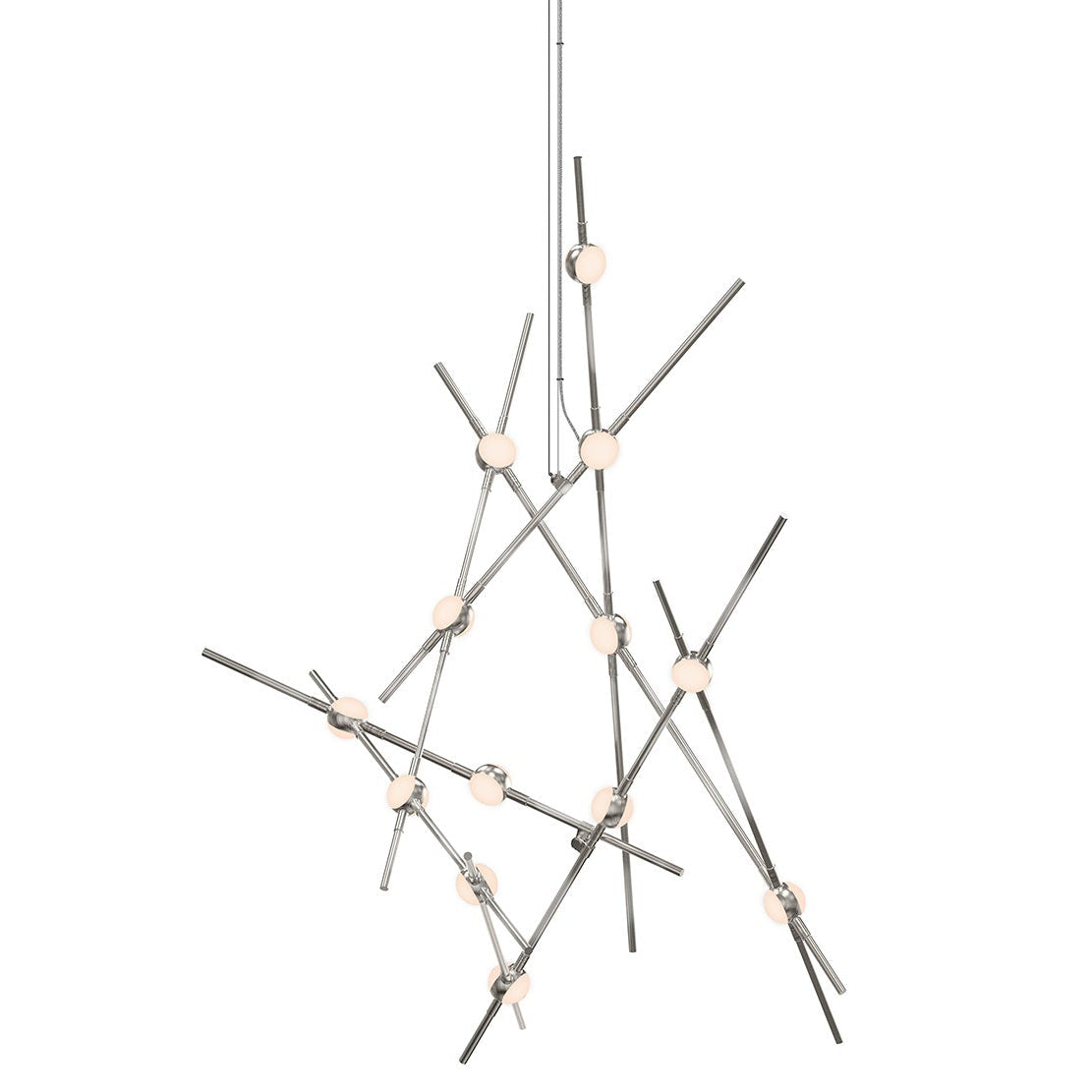 Sonneman Constellation Satin Nickel 2151.13W-J20 Chandelier