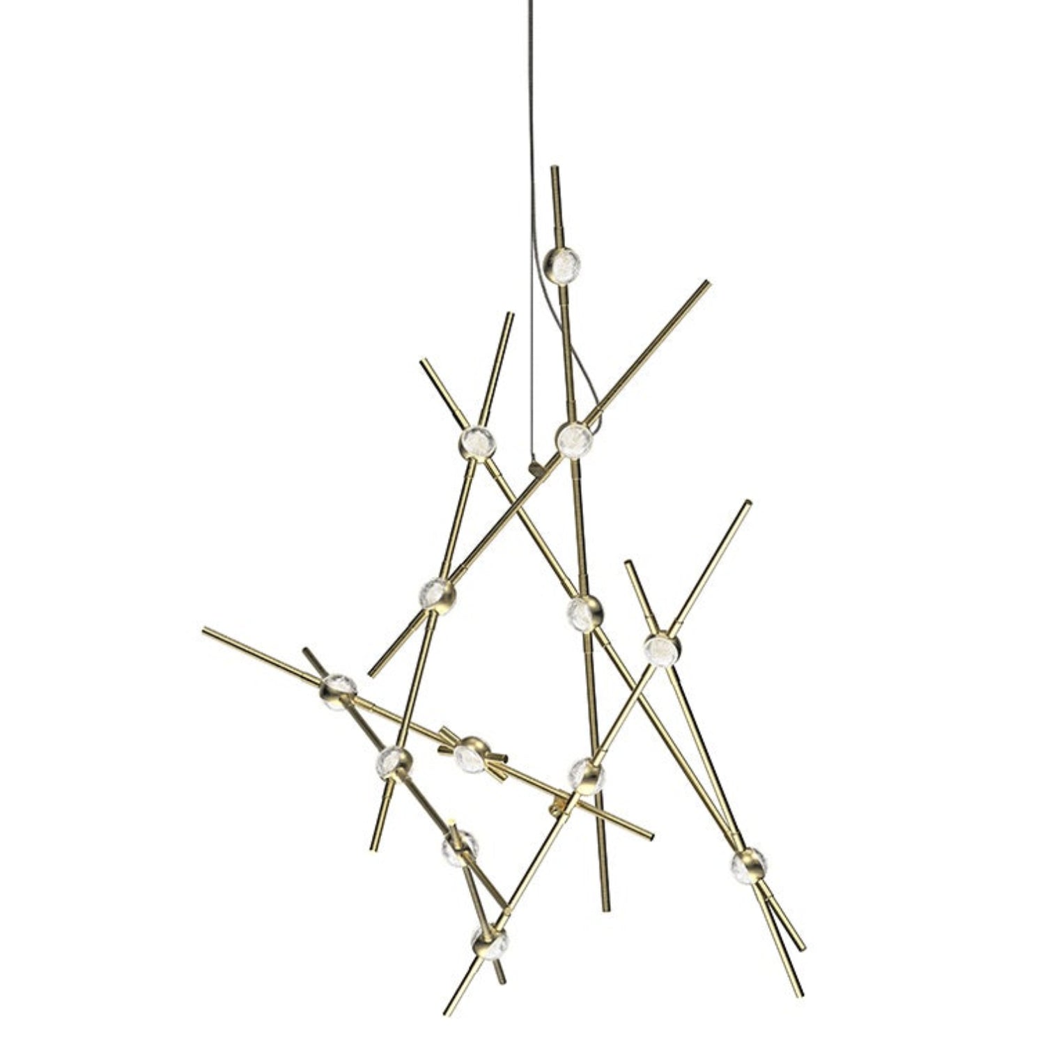 Sonneman Constellation Satin Brass 2151.38C-27 Pendant