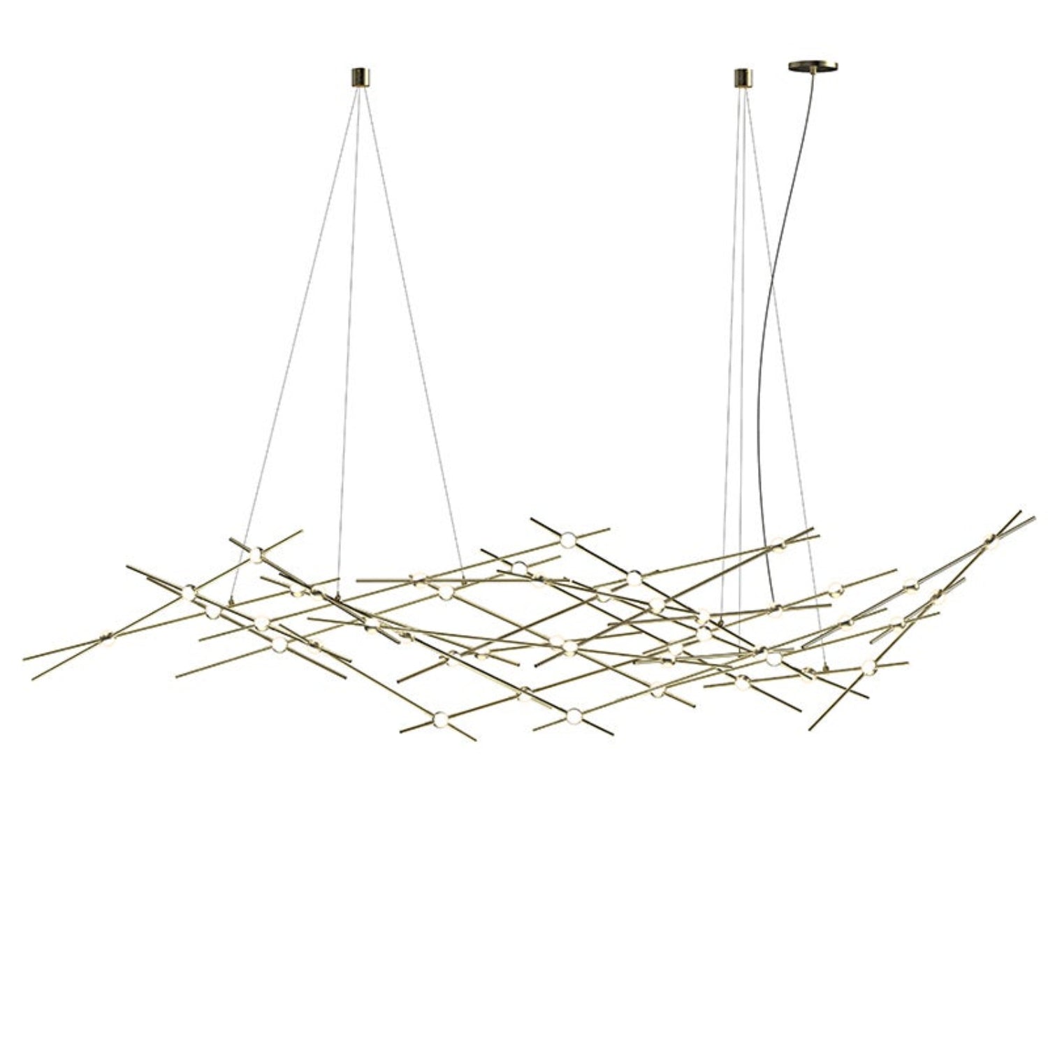 Sonneman Constellation Satin Brass 2158.38W-J20 Pendant
