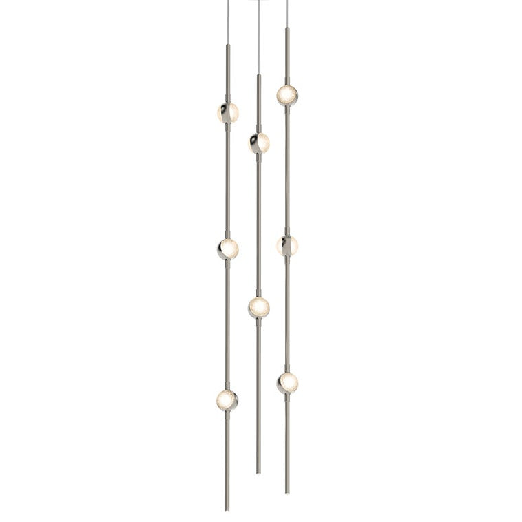 Sonneman Constellation Satin Nickel 2161.13C-S-J20 Chandelier