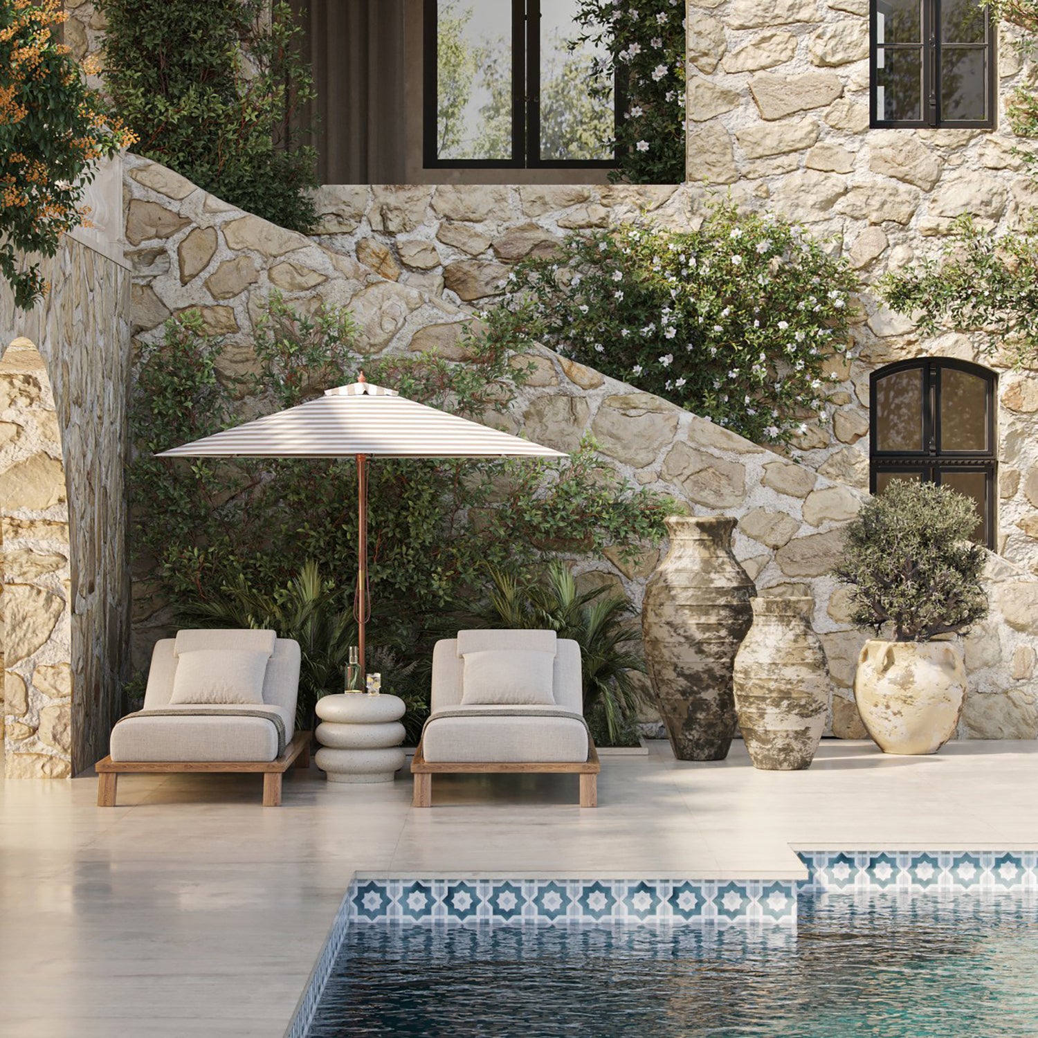 Currey & Co Agrigento Planter