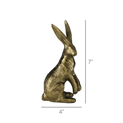 Hare Brass Sculpture