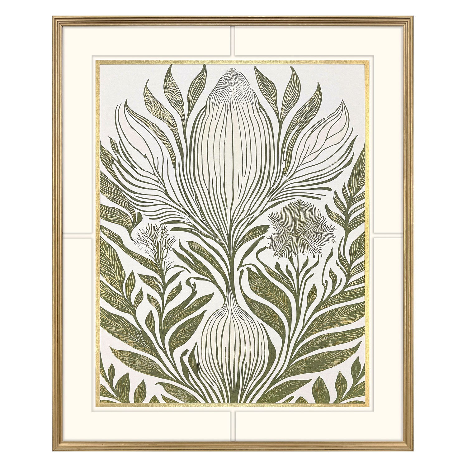 The Studio Budding Botanical Framed Art