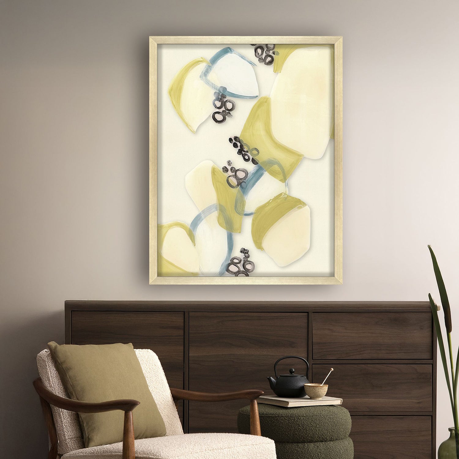 The Studio Bedrock Garden II Framed Art