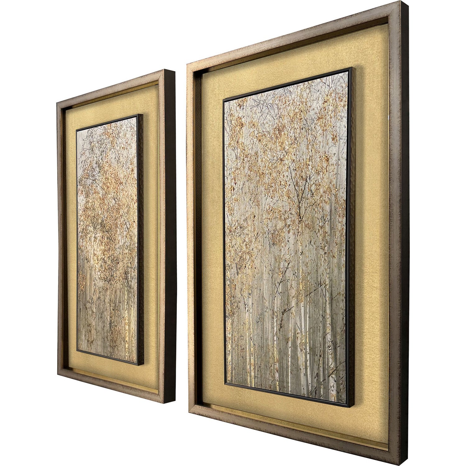 The Studio Birch Impression Set of 2 Canvas Art