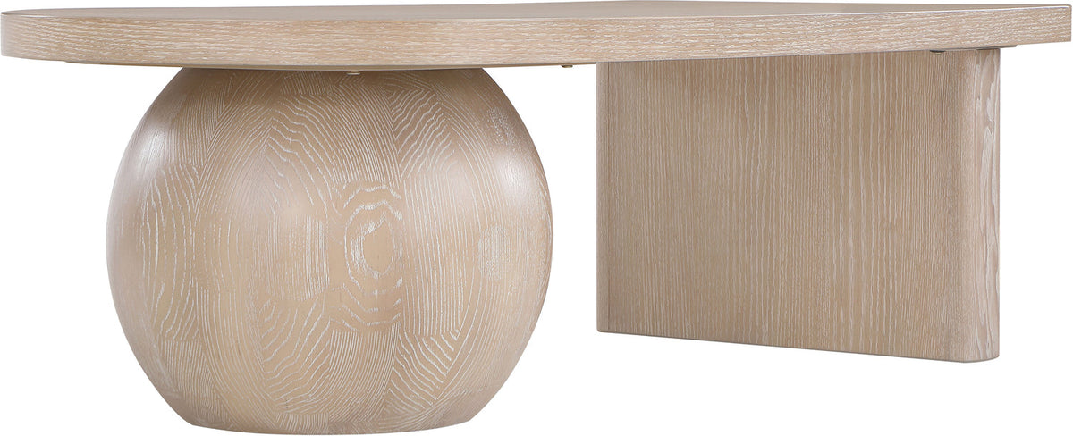 Solum Natural Ash Wood And Oak Veneer Coffee Table