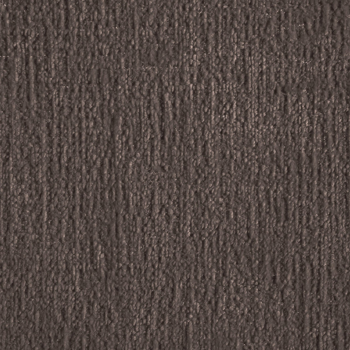 Savoy Brown Velour Fur Fabric Upholstered Bench